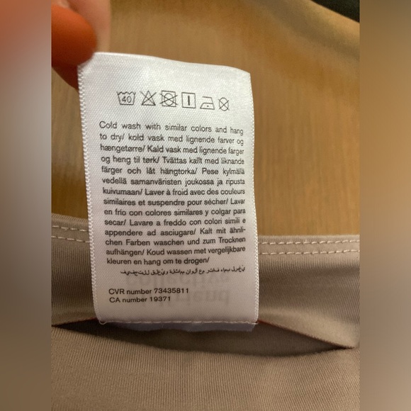 Girlfriend Collective Taupe (Limestone) Compressive High/Rise Leggings S - Picture 10 of 10